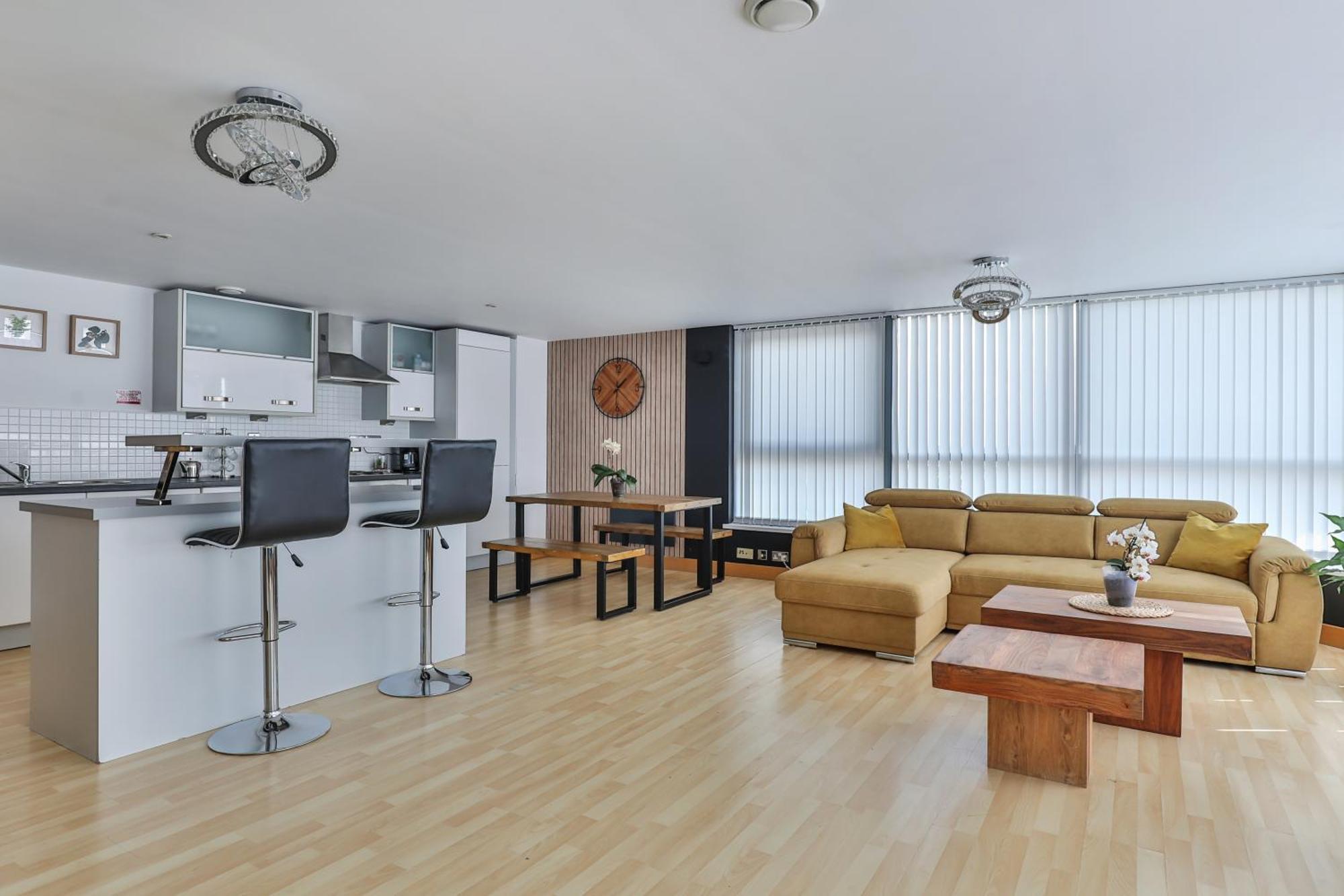 Large Central Penthouse In Leeds Leeds  Bagian luar foto