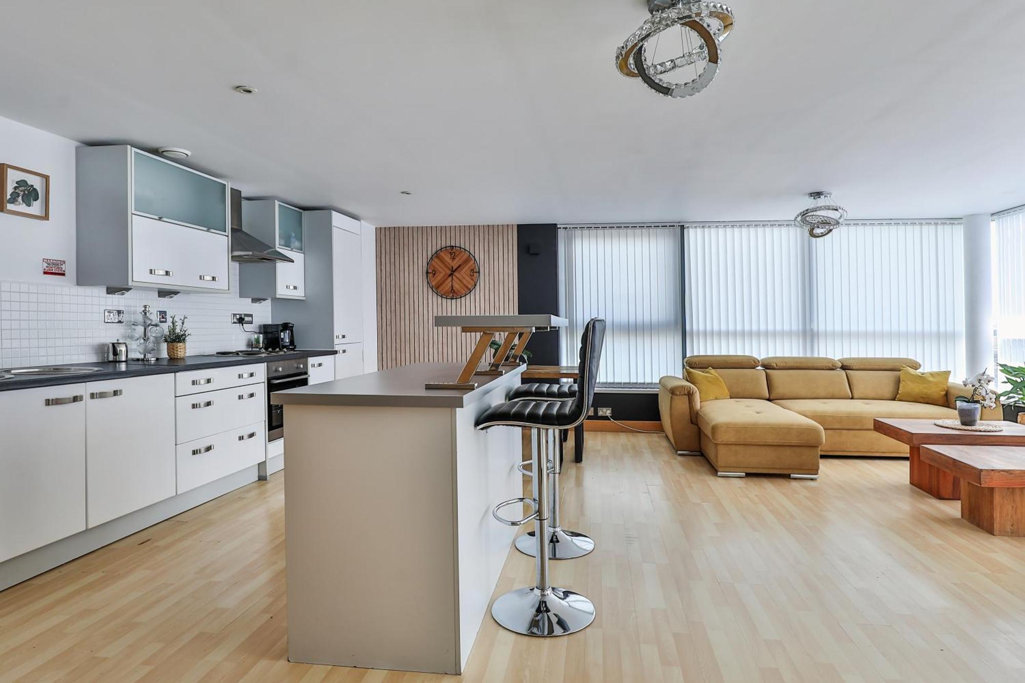 Large Central Penthouse In Leeds Leeds  Bagian luar foto
