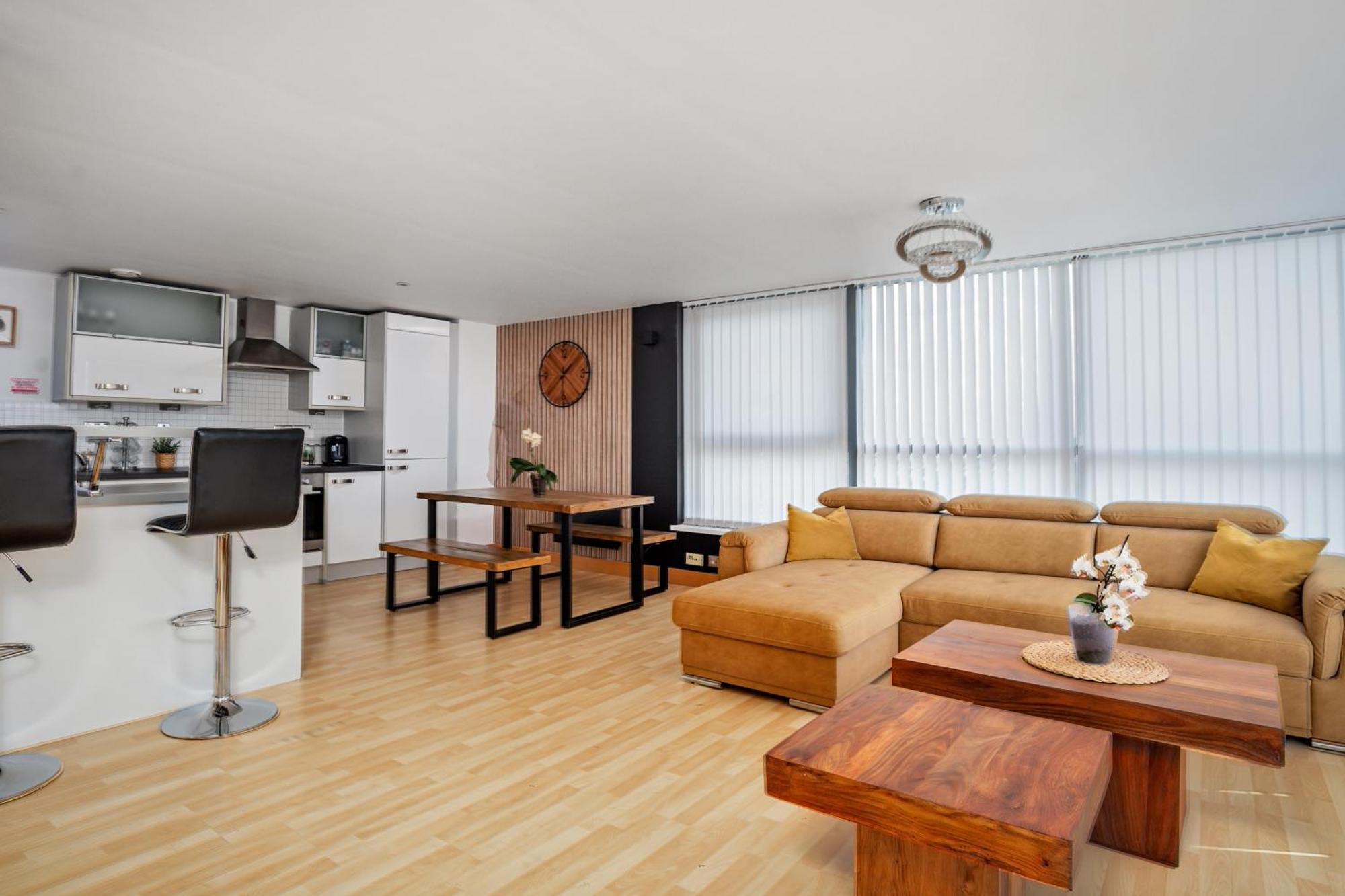 Large Central Penthouse In Leeds Leeds  Bagian luar foto